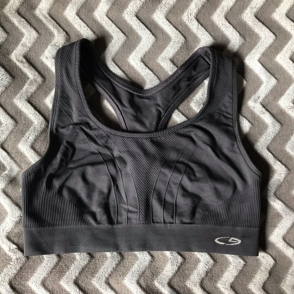 Dark Grey Champion Sports Bra